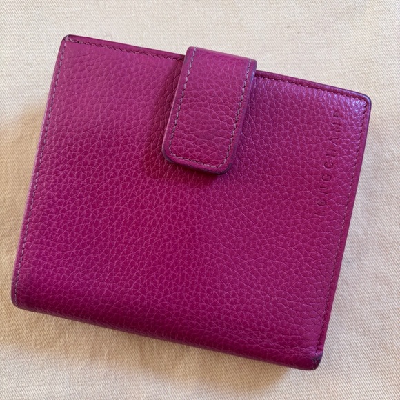 Longchamp Handbags - Longchamp Le Foulonné Leather French Wallet RARE COLOR